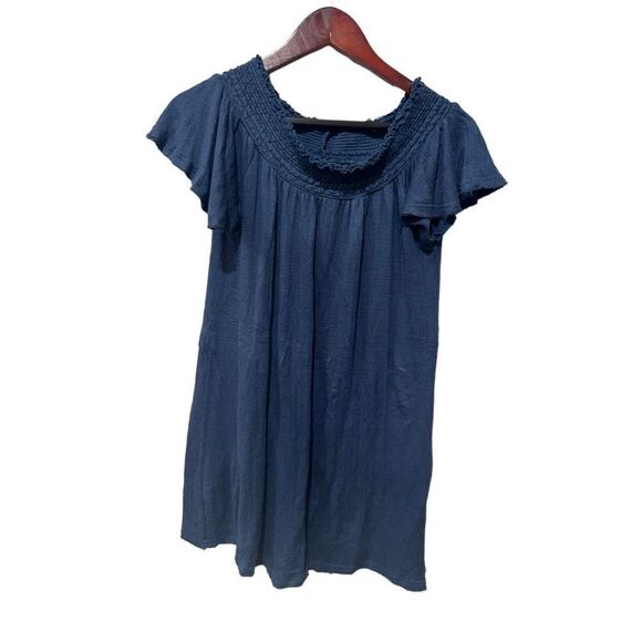 O'Neill Ocean Blue Gauzy Beach Surf Stretch Tunic Size Small - Picture 1 of 8